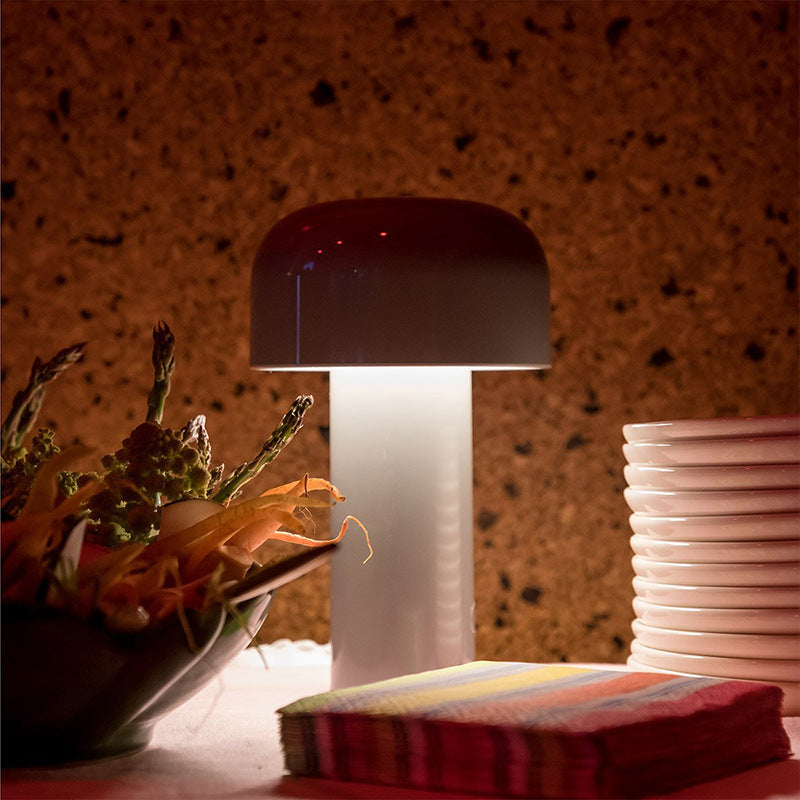 Italiaanse Paddestoel Tafellamp - Draadloze LED Design Lamp