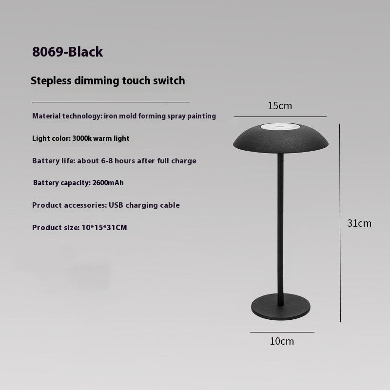 Dimming Touch Atmosphere Lamp – Oplaadbare en Dimbare Sfeerverlichting