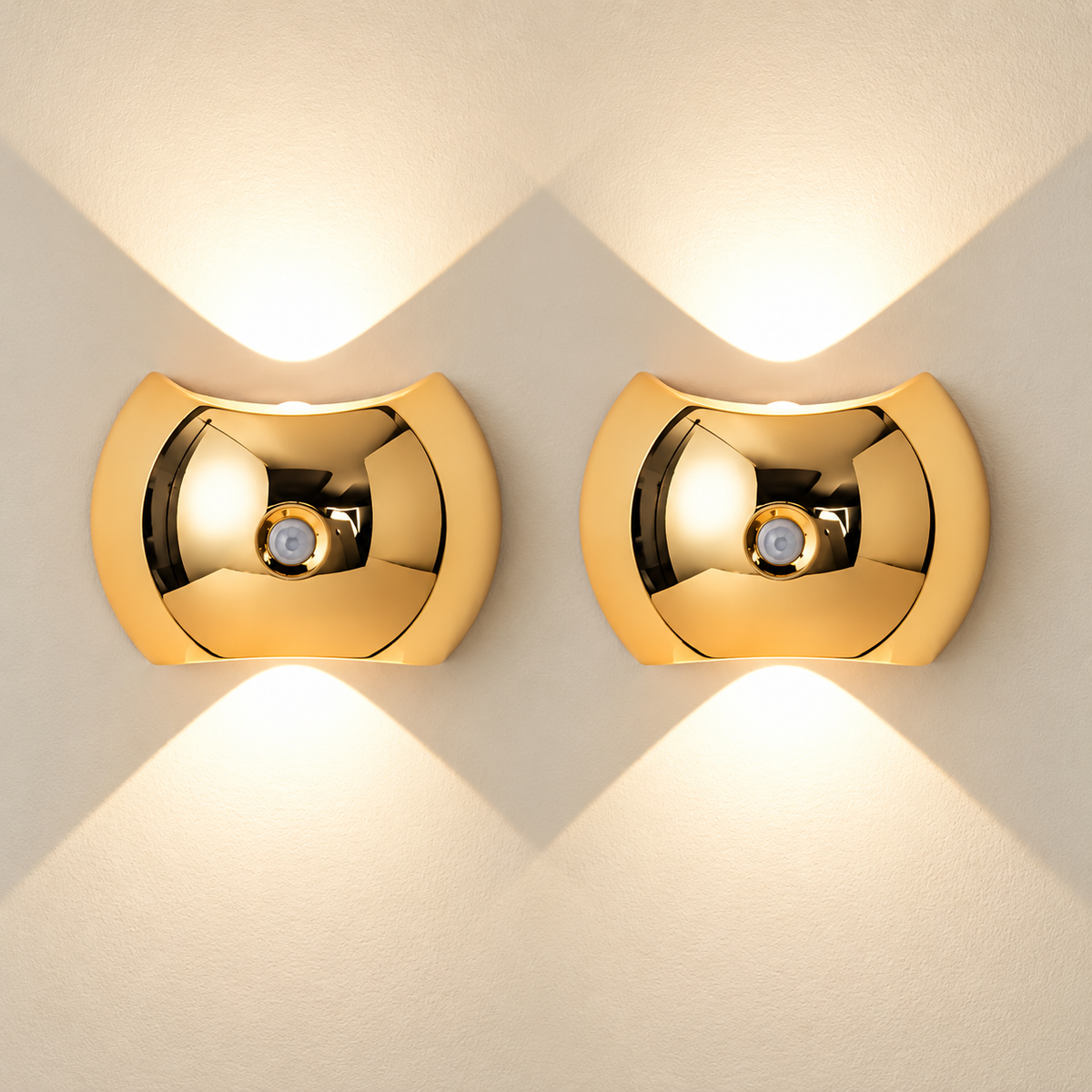 Draadloze LED Wandlamp met Bewegingssensor