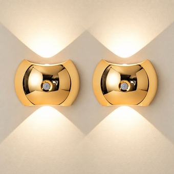 Draadloze LED Wandlamp met Bewegingssensor