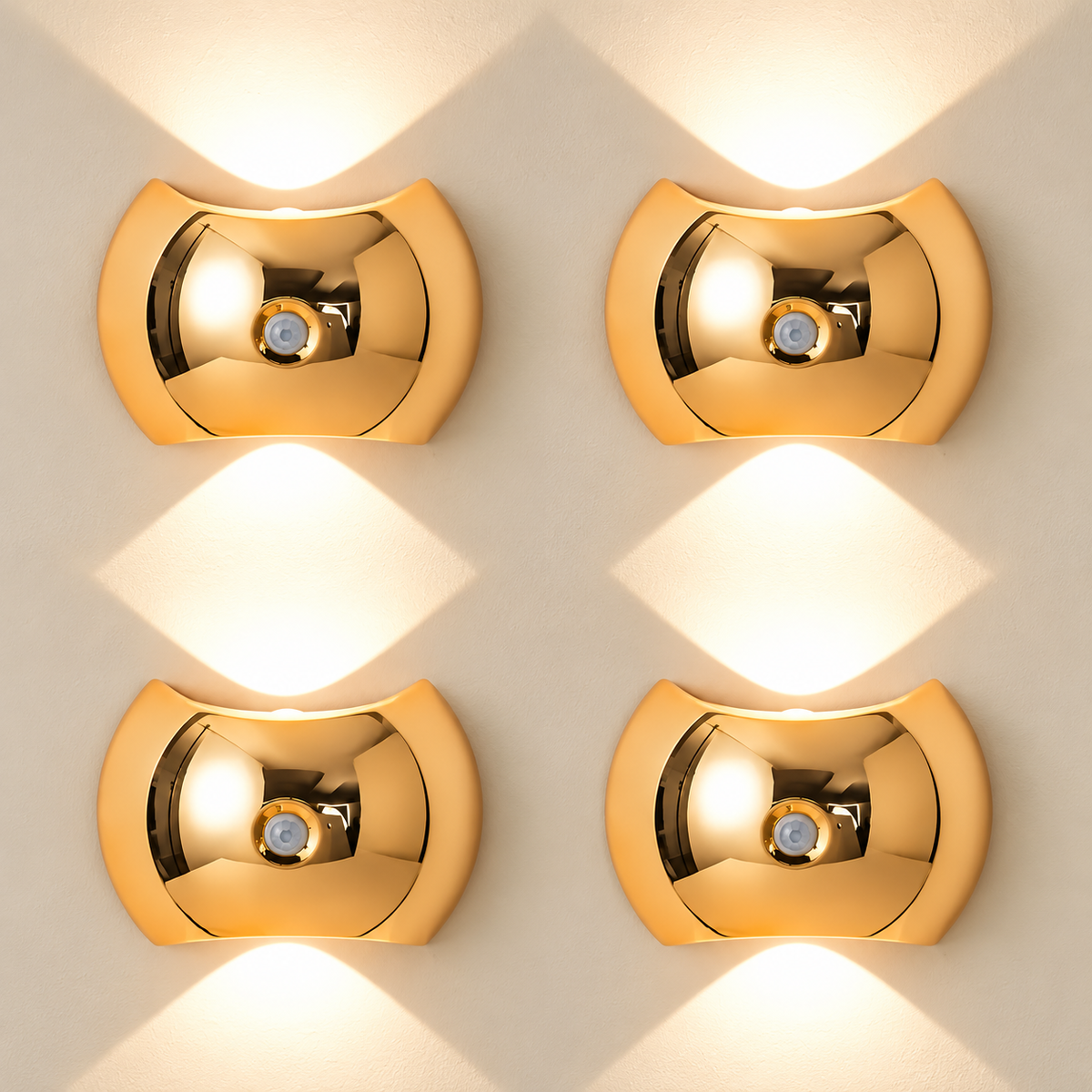Draadloze LED Wandlamp met Bewegingssensor