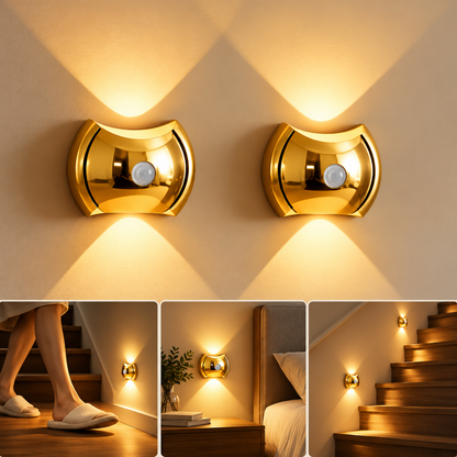 Draadloze LED Wandlamp met Bewegingssensor