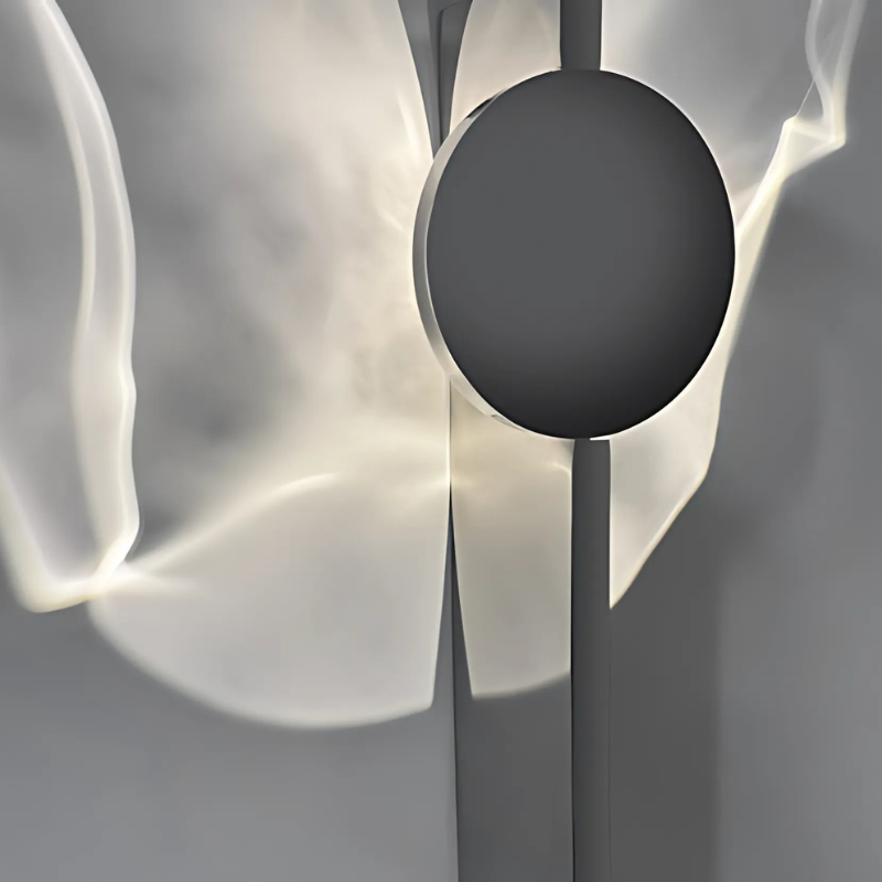 Wave | Nordic Moderne Minimalistische RVS Wandlamp voor Sfeervolle Verlichting