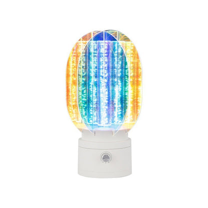 360° Dimmable LED Night Light with Wireless Charging – Mood Lighting &amp; Rotation